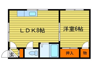 セラミック札幌の物件間取画像